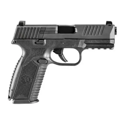 FN 66100003 509  9mm Luger 4″ 10+1 Black Black Steel Slide Black Interchangeable