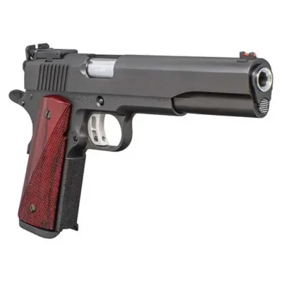 FUSION PRECISION 1911LSBASE10 Freedom Longslide 10mm Auto 6″ 8+1 Black Oxide, Bl