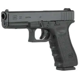 Glock 22 Gen 3 40S&W 10+1 4.49″ FS W/TWO 10RD MAGS, ACC & CASE