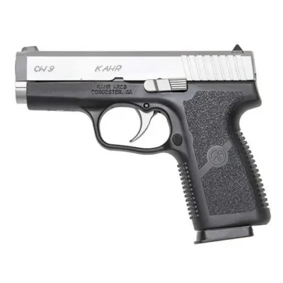 Kahr CW9 3.5in Barrel Black frame SS slide 9mm 7rd Mag