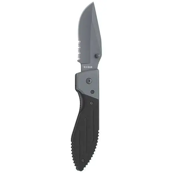 Ka-Bar 3073 Warthog 3″ Clip Point Partially Serrated G10 Black Handle Folding Ka-Bar 3073 Warthog 3″ Clip Point Partially Serrated G10 Black Handle Folding