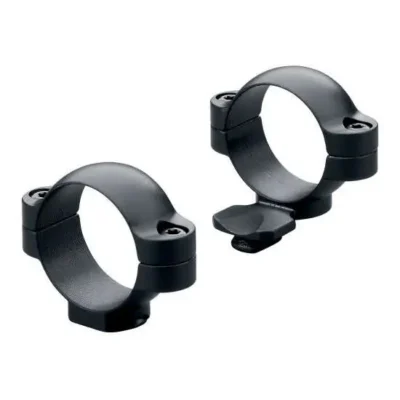 Leupold 49909 Standard Rings Extension 1″ Medium Black Gloss