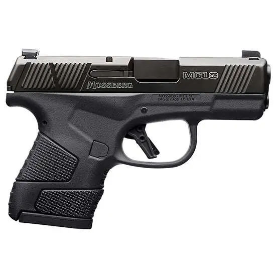 Mossberg 89003 MC1 Sub-Compact 9mm Luger 3.40″ 6+1 & 7+1 Black Black Stainless S Mossberg 89003 MC1 Sub-Compact 9mm Luger 3.40″ 6+1 & 7+1 Black Black Stainless S
