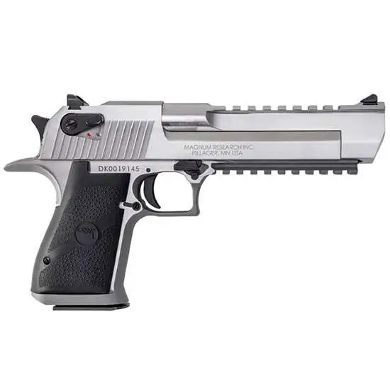 Magnum Research DE50SR Desert Eagle Mark XIX 50 AE 6″ 7+1 Stainless Steel Black Magnum Research DE50SR Desert Eagle Mark XIX 50 AE 6″ 7+1 Stainless Steel Black