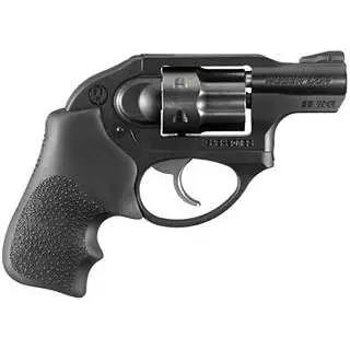 Ruger 5414 LCR  22 WMR 1.87″ 6 Round Black Hogue Tamer Monogrip Grip Black Matte