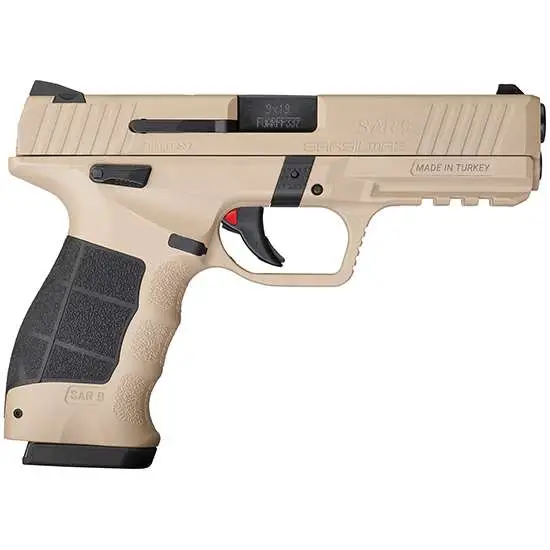 Sar USA CM9BL10 CM9 9mm Luger 3.80″ 10+1 Black Black Steel Black Interchangeabl Sar USA CM9BL10 CM9 9mm Luger 3.80″ 10+1 Black Black Steel Black Interchangeabl