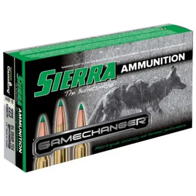 Sierra A406209 GameChanger  223 Rem 64 gr Tipped GameKing 20 Bx/ 10 Cs
