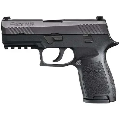 Sig Sauer 320C9B P320 Compact 9mm Luger 3.90″ 15+1 Black Black Polymer Grip