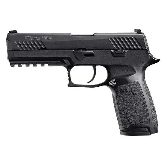 Sig Sauer 320F9B10 P320 Full Size 9mm Luger 4.70″ 10+1 Black Black Polymer Grip