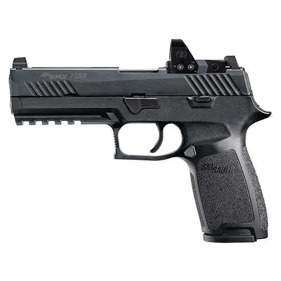 Sig Sauer 320F9BRXP P320 Full Size 9mm Luger 4.70″ 17+1 Black Black Polymer Grip