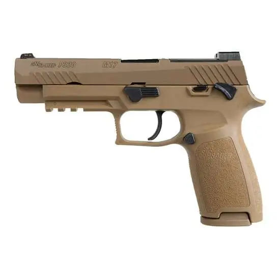 Sig Sauer 320F9M17MS P320 M17 9mm Luger 4.70″ 17+1 21+1 Coyote PVD Coyote Polyme