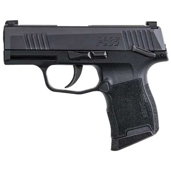 Sig Sauer 3659BXR3MSMA P365 *MA Compliant 9mm Luger 3.10″ 10+1 Black Black Polym