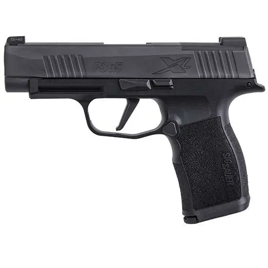 Sig Sauer 365XL9BXR3P P365 XL 9mm Luger 12+1 3.70″ Black Barrel, Black Nitron Optic Ready/Serrated SS Slide, Black SS Frame w/Beavertail & Black Polymer Grips Sig Sauer 365XL9BXR3P P365 XL 9mm Luger 12+1 3.70″ Black Barrel, Black Nitron Optic Ready/Serrated SS Slide, Black SS Frame w/Beavertail & Black Polymer Grips