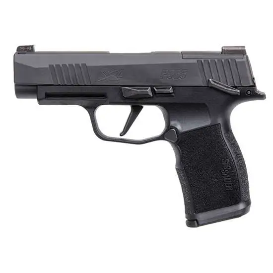 Sig Sauer 365XL9BXR3PMS P365XL 9mm Luger 12+1 3.70″ Black Barrel, Black Nitron Optic Ready/Serrated SS Slide, Black SS Frame w/Beavertail & Black Polymer Grips Sig Sauer 365XL9BXR3PMS P365XL 9mm Luger 12+1 3.70″ Black Barrel, Black Nitron Optic Ready/Serrated SS Slide, Black SS Frame w/Beavertail & Black Polymer Grips
