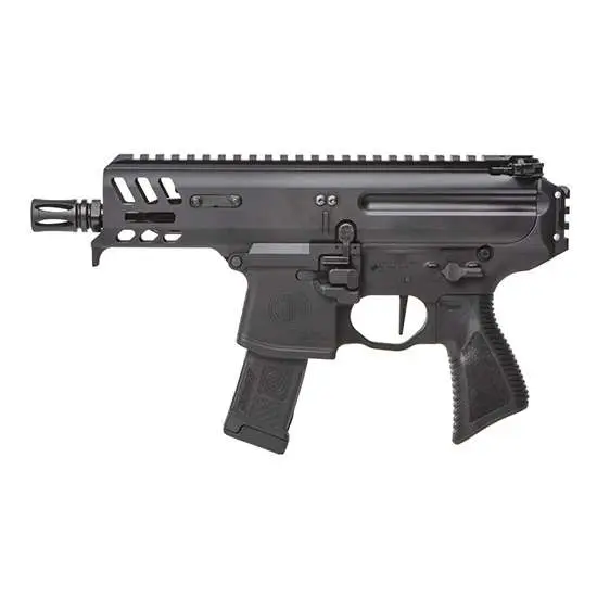 Sig Sauer PMPX4BCHNB MPX Copperhead 9mm Luger 20+1 Black Carbon Steel Barrel, M-LOK Handguards Black Anodized Receiver, Black Polymer Grips (No Brace) Sig Sauer PMPX4BCHNB MPX Copperhead 9mm Luger 20+1 Black Carbon Steel Barrel, M-LOK Handguards Black Anodized Receiver, Black Polymer Grips (No Brace)
