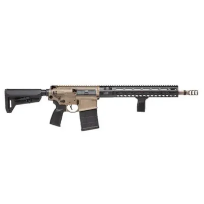 Sig Sauer 716i TREAD Snakebite SE .308 Win 16″ 1:10″ Bbl 20rd FDE/Black Rifle w/M-LOK Handguard & 3 Port Comp R716I-16B-TRD-SB-SE