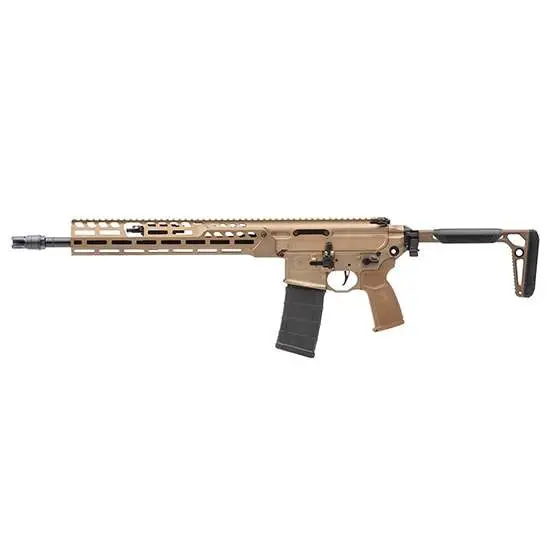 Sig Sauer RMCX556N16BLT MCX Spear LT 5.56x45mm NATO 16″ 30+1, Coyote, OEM Grip/Folding Stock, Rocksett Sig QD Suppressor Ready Flash Hider, Adj. Gas Block Sig Sauer RMCX556N16BLT MCX Spear LT 5.56x45mm NATO 16″ 30+1, Coyote, OEM Grip/Folding Stock, Rocksett Sig QD Suppressor Ready Flash Hider, Adj. Gas Block