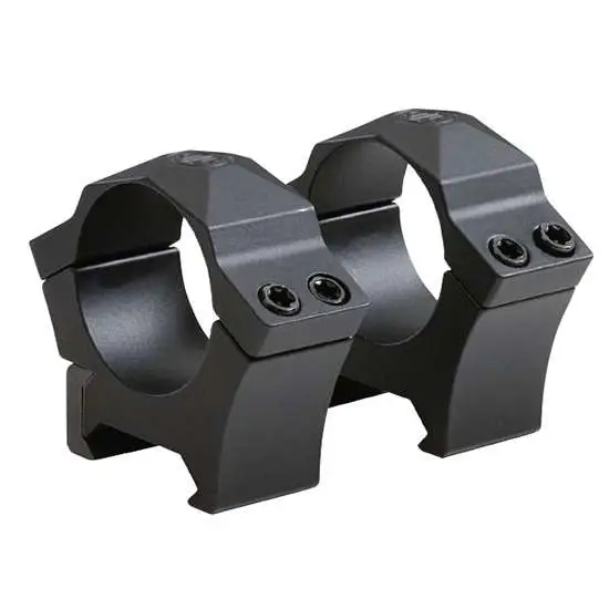 Sig Sauer Electro-Optics SOA10007 Alpha Hunting Ring Set 1″ Dia Medium Steel Bla