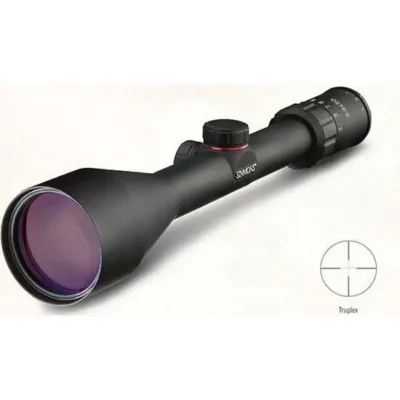 Simmons 510524 8 Point  3-9x 32mm Obj 31.40-10.50 ft @ 100 yds FOV 1″ Tube Black