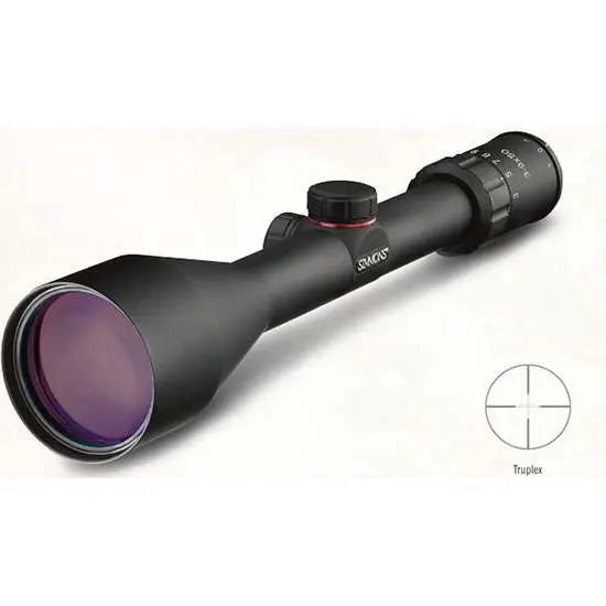 Simmons 510524 8 Point  3-9x 32mm Obj 31.40-10.50 ft @ 100 yds FOV 1″ Tube Black