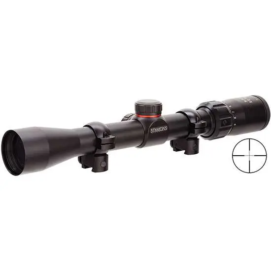 Simmons 22 Mag 3-9x 32mm Obj 31.40-10.50 ft @ 100 yds FOV 1″ Tube Black Matte Fi