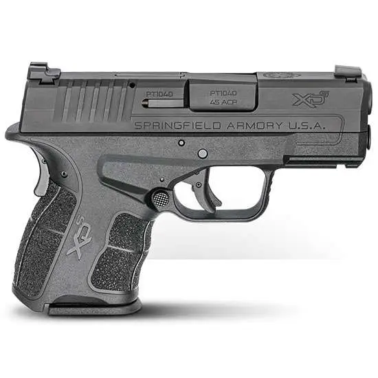 Springfield Armory XDSG93345BT XD-S Mod.2 45 ACP Double 3.30″ 5+1 & 6+1 Black Po Springfield Armory XDSG93345BT XD-S Mod.2 45 ACP Double 3.30″ 5+1 & 6+1 Black Po