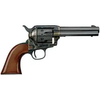 Taylors and Company 4051 1873 Cattleman 22 LR 12 Round 4.75" Blued Case Hardened
