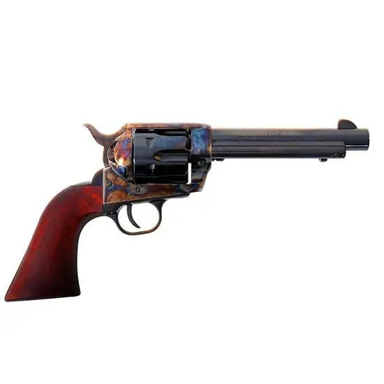 Traditions SAT73048 1873 Froniter 357 Mag 6 Round 5.50" Blued Color Case Hardene