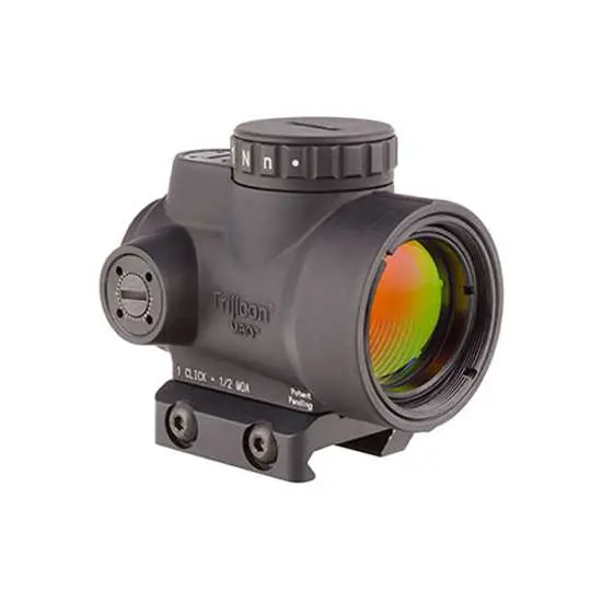 Trijicon 2200005 MRO 1x 25mm 2 MOA Illuminated Red Dot CR2032 Lithium Black Har Trijicon 2200005 MRO 1x 25mm 2 MOA Illuminated Red Dot CR2032 Lithium Black Har