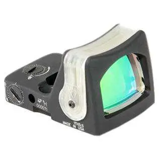 Trijicon 700053 RMR 1x 22x16mm Obj 12.9 MOA Dual Illuminated Amber Triangle Blac