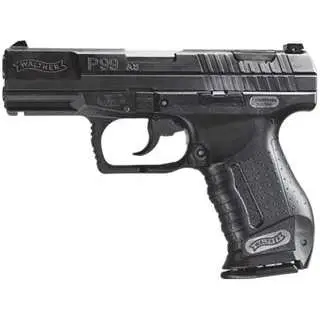 Walther Arms 2796325 P99 AS 9mm Luger 4″ 15+1 Black Black Polymer Grip