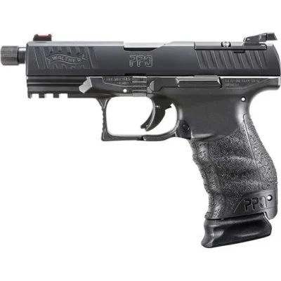 Walther Arms 2846969 PPQ Classic Q4 Tactical 9mm Luger 4.60″ TB 15+1 Black Black