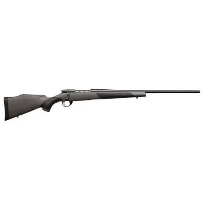 Weatherby Vanguard 6.5×300 Wthby Mag 3+1 26″ Gray w/Black Panels Fixed Monte Car