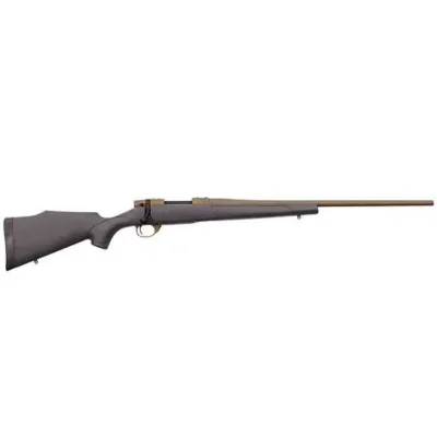 Weatherby VWB7M8RR4T Vanguard Weatherguard 7mm-08 Rem 5+1 24″ Black w/Bronze Web