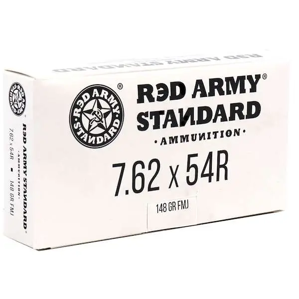 Red Army Standard Red Army Standard 7.62x54mmR 148 gr Full Metal Jacket 20 Bx/ 5