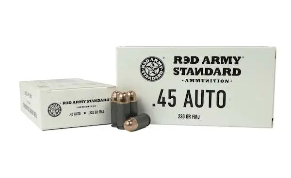 Red Army Standard AM3262 Red Army Standard  45 ACP 230 gr Full Metal Jacket (FMJ