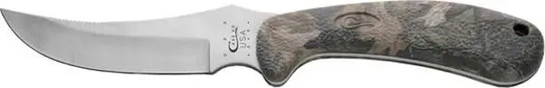 Case 18336 Ridgeback Hunter Stainless Skinner Plain Synthetic Camo Handle Fixed