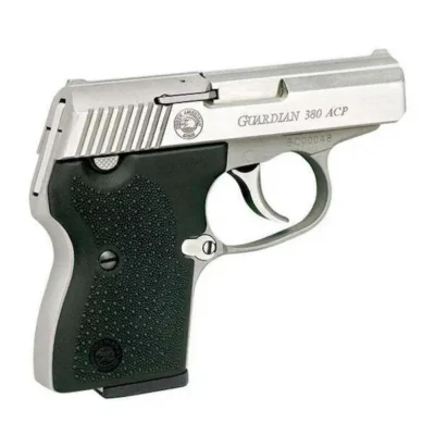 NAA 380GUARDS Guardian  380 ACP 2.50″ 6+1 Stainless, Black Rubber Grip ILS (Inte