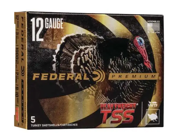 Federal PTSSX195F810 Premium Heavyweight TSS 12 Gauge 3.5″ 2 1/4 oz 8,10 Shot 5