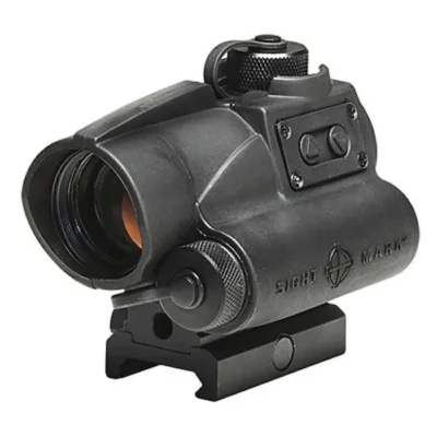 Sightmark SM26021 Wolverine CSR 1x 23mm Obj 4 MOA Illuminated Red Dot Black Matt