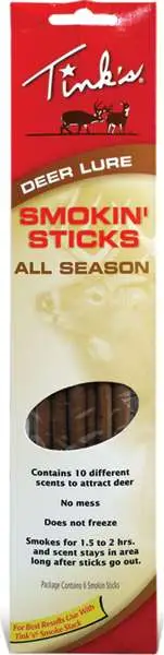 Tinks W6105 Smokin Stick All-Season  Deer Lure
