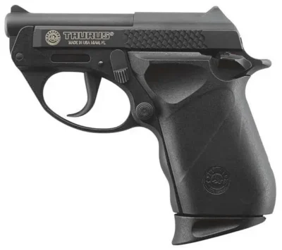 Taurus 1220031PLY PT22 DAO 22 LR 2.30″ 8+1 Black Blued Black Polymer Grip