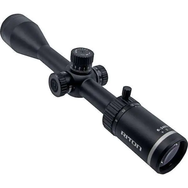 Riton Optics X1 Conquer 6-24x 50mm Obj 16.80-4.40 ft @ 100 yds FOV 1″ Tube Blac Riton Optics X1 Conquer 6-24x 50mm Obj 16.80-4.40 ft @ 100 yds FOV 1″ Tube Blac