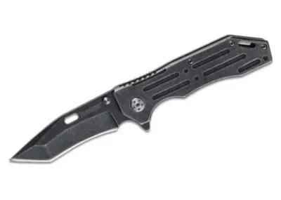 Kershaw Lifter Assisted Opening Flipper Knife (3.5″ BlackWash)