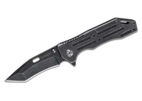 Kershaw Lifter Assisted Opening Flipper Knife (3.5″ BlackWash)