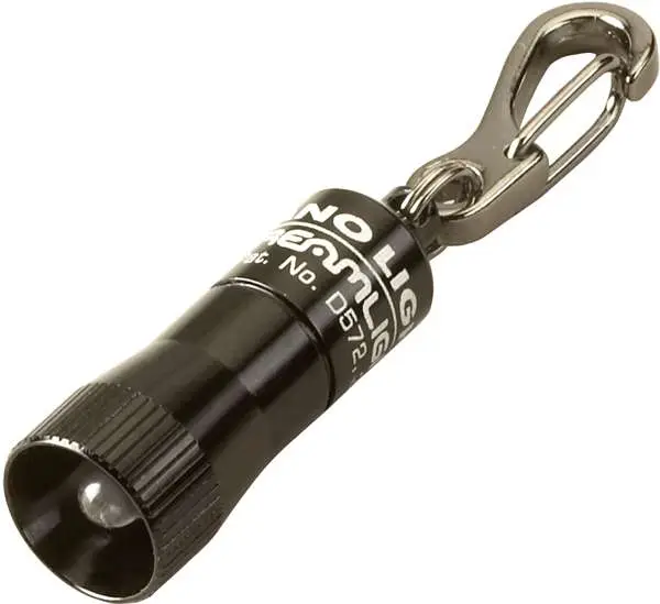 Streamlight 73001 Nano Light 10 Lumens LED Aluminum Black Anodized LR41