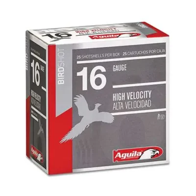 Aguila 1C1601BA Field  16 Gauge 2.75″ 1 1/8 oz 1 Buck Shot 25 Bx/ 10 Cs