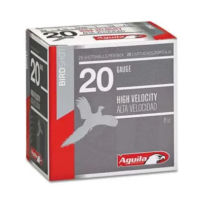Aguila 1CHB2004 Field  20 Gauge 2.75″ 1 oz 4 Shot 25 Bx/ 10 Cs