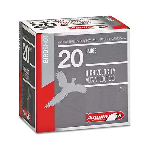 Aguila 1CHB2004 Field  20 Gauge 2.75″ 1 oz 4 Shot 25 Bx/ 10 Cs