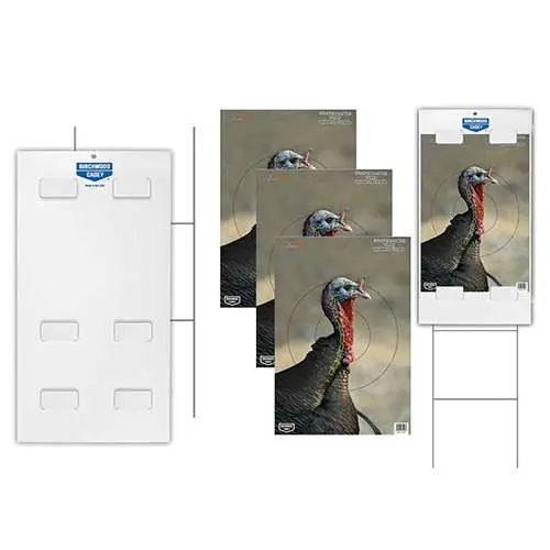 Birchwood Casey 35423 Pregame Kit TabLock Paper Turkey Multi 3 Pack
